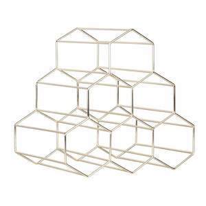 Porte-bouteilles à vin en métal pour salon, élégant porte-vin rouge pour empiler les bouteilles, pour l'affichage et la décoration, porte-champagne - Product Image 3