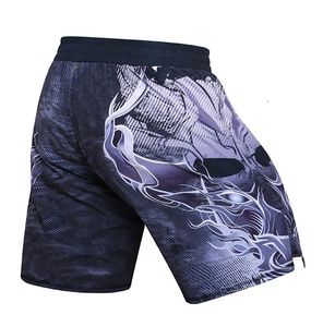 Low MOQ Latest Design Wholesale Quick Dry Sublimation Printed 100% Polyester Fabric <b>MMA</b> <b>Short</b> Fight <b>Shorts</b> <b>for</b> Men's Custom Logo - Product Image 1