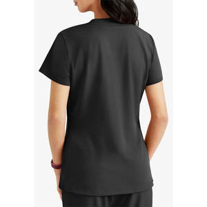 Vêtements de travail à col en V de luxe pour femmes, uniformes de survêtement athlétique d'hôpital extensible à 4 voies - Product Image 4