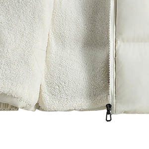 Nouvelle veste polaire d'hiver à impression personnalisée et décontractée vestes gonflées légères - Product Image 4