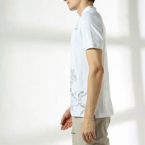 OEM impresión transpirable hombres de manga corta de algodón para Polos mejor calidad con su propio logotipo de diseño de tela de punto - Product Image 5