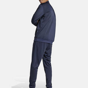 Logo personnalisé hommes lourds survêtement d'hiver à manches longues à capuche jogging survêtement 2 pièces fermeture éclair survêtement vestes pantalon tenue - Product Image 3