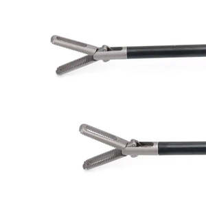 Instruments chirurgicaux laparoscopiques 5mm laparoscopie pince fenêtrée pince atraumatique laparoscopique - Product Image 2