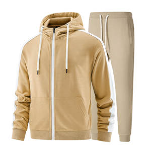 Survêtement athlétique personnalisé pour hommes sweat-shirt à capuche pour entraînement de gymnastique jogger sweat 2 pièces sweats à capuche décontractés pour les sports d'hiver grande taille - Product Image 1