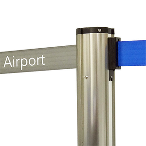 Système de contrôle de file d'attente gris PB6013 de haute qualité adapté à la colonne de zone d'attente et à la ceinture de sécurité rétractable - Product Image 3