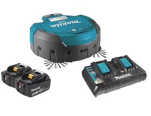 NUOVO MakKita D RC-20 18V X2 LXT Aspirapolvere Robotico Senza Fili a Batteria al Litio 36V Brushless per Pulizia a Secco e Umido Controllato da App >2L Polvere - Product Image 1