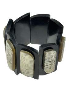 Brazalete de Cuerno de Búfalo Hecho a Mano de Lujo y Ecológico para Mujer, Joyería de Moda de Estilo Étnico con Acabado Natural Pulido - Product Image 5