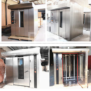 Four Industriel Rotatif Électrique Haute Qualité <span class=keywords><strong>Prix</strong></span> Usine pour Boulangerie, Pâtisserie, Cupcakes, Gâteaux au Fromage, Saucisses, Restaurant - Product Image 4