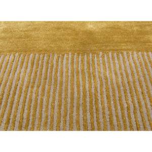 Alfombra Rectangular de Lana y Viscosa Tejida a Mano Come Around Gold, 4m, Diseño Abstracto para Hogar y Sala de Estar, Grosor de 10mm-TRA-15127 - Product Image 3
