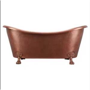 อ่างอาบน้ำอิสระทองแดงสองชั้นผู้ผลิตและผู้ส่งออกที่เป็นที่ต้องการสูงจากอินเดียฟังก์ชันแช่ - Product Image 6