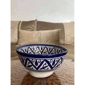 Tajine marocain authentique fait main en céramique, pot de cuisson traditionnel pour four et cuisinière, résistant à la chaleur, écologique pour cuisines - Product Image 1