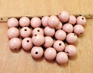 ลูกปัดไม้รูปทรงและขนาดผลิตด้วยมือทำจากไม้ลูกปัดทำจากไม้สีและกำหนดรูปร่างได้เอง - Product Image 2