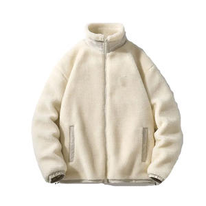 แจ็กเก็ตขนแกะป้องกันแบคทีเรียสำหรับผู้ชายเสื้อแจ็คเก็ตขนแกะ2025ป้องกันแบคทีเรียสำหรับผู้หญิงมีโลโก้ออกแบบได้ตามต้องการทุกขนาด - Product Image 6