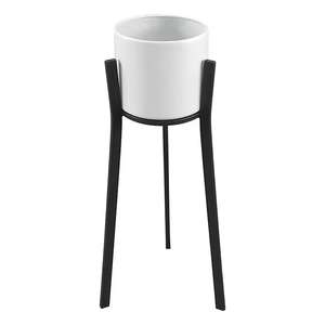 Jardinière d'intérieur sur pied de salon avec support en fer forgé Pot de jardinière de couleur brossée pour la décoration intérieure - Product Image 2