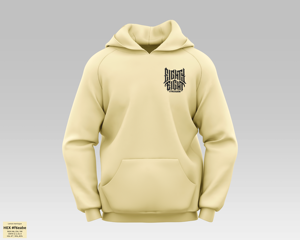 Sweat-shirts à capuche en molleton polycoton tricoté de haute qualité, personnalisés en usine, avec broderie de patch, 340 GSM, manches chauve-souris, pour hommes - Product Image 3