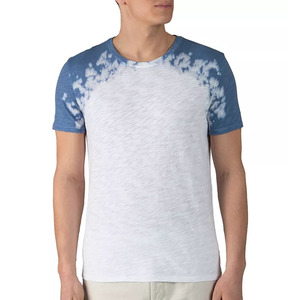 เสื้อยืดลำลองผ้าคอตตอนขนาดใหญ่พิเศษสำหรับผู้ชายดีไซน์ใหม่ทรงหลวมพอดีไหล่เล็กๆพิมพ์ลายซิลค์สกรีน - Product Image 1