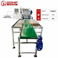 Ligne de production de remplissage et de bouchage à double matériau pour perles d'air frais et crèmes parfumées