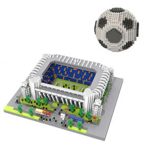 For Nanoblock Plastic Football Stadium <b>Ballon</b> De Foot Model - Product Image 6