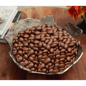 Cuenco de chocolate con acabado plateado antiguo, cuenco para servir dulces de Chocolate de Metal de aluminio, perfecto para platos de postre y catering - Product Image 2