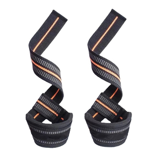 Sangles de levage Sangles d'haltérophilie pour une utilisation en salle de sport Powerlifting Fitness Haltérophilie pour l'exercice professionnel personnalisé - Product Image 1
