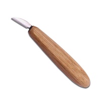 Couteaux de sculpture sur bois en acier inoxydable de qualité industrielle, manche en bois, modèle OEM Gray Rocks GE-2902-01, garantie 1 an, personnalisable