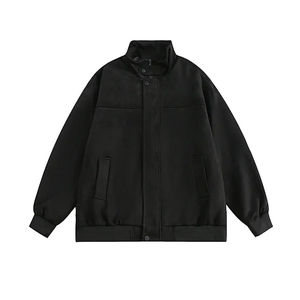 OEM nouvelle mode veste en cuir décontractée vintage pour hommes coupe ample tendance automne hiver saison nouveau style veste pour unisexe - Product Image 3