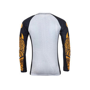 Mens Rash Guard Custom Bjj Rash Guard Entrenamiento Natación Rash Guard y Artes Marciales Fight Wear - Product Image 2