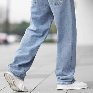 Streetwear Style <b>Men</b> Slim Fit Washed Denim Pants Wholesale Casual <b>Jeans</b> Multiple Sizes Custom Colors Comfortable Fabric - Product Image 5