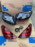 Pour Mercedes-Benz Classe S W222 Facelift, Phare LED à Trois Bandes, Géométrie Intelligente, Multi-Faisceaux Adaptatifs, Modification de Phare Avant