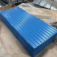 0.45*1000mm Métal Ondulé Prépeint Couleur Tôle D'acier Galvanisé Tôle De Toit Ondulé Gi Tôle De Toiture