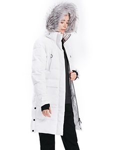 Chaqueta Parka con Capucha de Piel para Mujer, Invierno 2025, Chaquetas y Abrigos de Invierno para Mujer, Chaqueta Larga de Invierno de Talla Grande, Chaqueta Acolchada de Invierno para Mujer - Product Image 2
