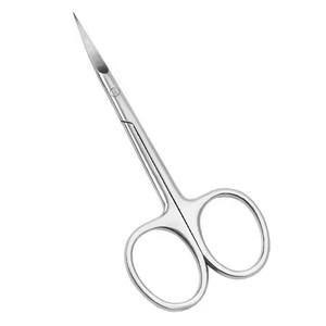 Herramientas de manicura de acero inoxidable Punta curva afilada Tijeras para cutículas de manicura - Product Image 1