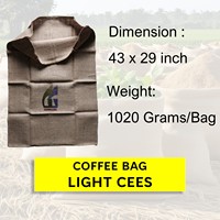 Sacs en jute légers 43x29 pouces 1020g pour café, qualité alimentaire, sacs tissés recyclables, fournisseur en gros Goodman Global Bangladesh