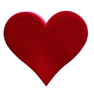 Sáng Tạo Haven Hữu Cơ cảm thấy trái tim thủ công tấm các loại màu sắc căng ra nhiều lớp không dệt vô tận crafting cảm hứng nhuộm - Product Image 2