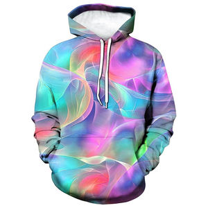 Sudadera con Capucha Personalizada por Sublimación, Diseño Atractivo, para Todas las Temporadas, Sudadera con Capucha y Cremallera para Correr, Mangas Largas - Product Image 3