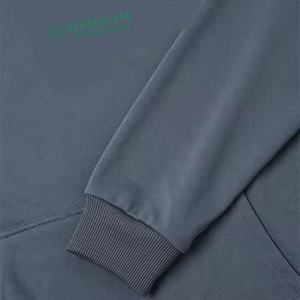 Nouveauté en promotion : Sweats à capuche unisexes en polaire/éponge française, style unique, respirants, écologiques, avec logo brodé pour l'hiver - Product Image 4