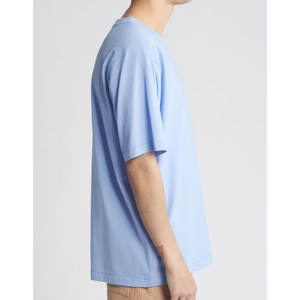 Personalizado de lujo 100% algodón Ringer camisetas de impresión personalizada logotipo gráfico en tela de punto - Product Image 3