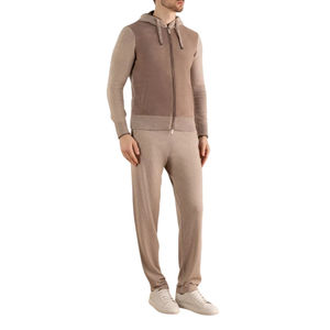 Survêtement personnalisé de haute qualité pour hommes 100% coton design solide pantalon de survêtement de sport survêtement décontracté - Product Image 2