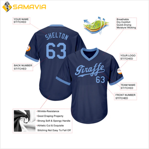 SAMAVIA Maillots de baseball d'ingénierie de précision Ajustement personnalisé pour les équipes américaines Maillot de baseball Pro Performance Athlètes américains personnalisables - Product Image 3