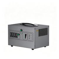 Station d'alimentation portable de camping avec batterie de secours intégrée, onduleur à onde sinusoïdale pure MPPT, capacité 960 Wh, puissance 1000 W, LiFePO4