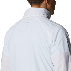 Chaqueta cortavientos con cremallera para hombre para ropa de calle Diseño profesional con cremallera Chaquetas cortavientos de color en contraste - Product Image 6