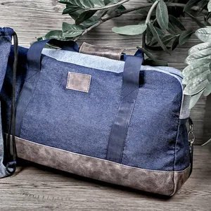Borsa Sportiva Personalizzata in Cotone Gifflenga, Sacche Promozionali Personalizzabili con Coulisse - Product Image 2