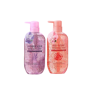 <span class=keywords><strong>Gel</strong></span> <span class=keywords><strong>Douche</strong></span> Exfoliant Parfumé OEM 520ml Longue Durée Rose/Lavande/Sakura Hydratant Blanchissant - Product Image 6