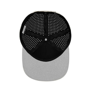 Gorra de Golf Perforada con Visera Plana, Logotipo Bordado, al por Mayor, Estructurada, de 6 Paneles, Corte Láser, Cierre a Presión, Impermeable, para Deportes, para Correr - Product Image 5