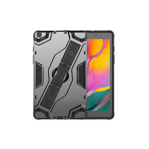 Housse de protection pour tablette en silicone noir Netzy pour Galaxy Tab a 8.0 (2019) T290 Defens Case - Product Image 6