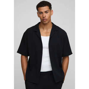 Camisa de Traje Casual para Hombre, Manga Larga o Corta, Corte Entallado, Sin Plancha, Ropa Profesional de Oficina, Cierre de Botón Sencillo - Product Image 2