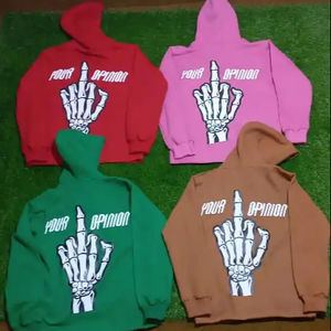 ชุดวอร์มผ้าฟลีซหนาสำหรับผู้ชายชุดวอร์มผ้าฝ้าย100% มีฮู้ดสองชิ้นชุดวิ่งสำหรับฤดูหนาว - Product Image 3