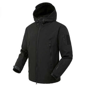 Veste Softshell à Capuche pour Homme, OEM, Imperméable, Coupe-Vent, Légère, Respirante, Manches Longues - Product Image 3