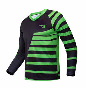 Maillot de course de motocross personnalisé avec manches longues et coutures durables pour les sports tout-terrain maillot de motocross Pro Fit - Product Image 1