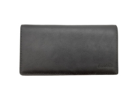 [Best Seller] Dompet Kulit Asli Castello Tipis Panjang Unisex, Bukaan Terbuka, Banyak Kantong Kartu, Kantong Resleting Interior, Bahan Poliester